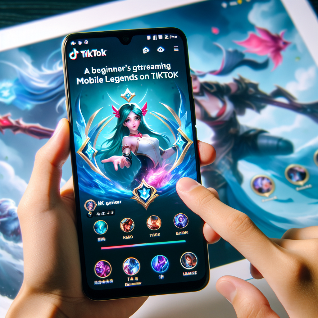 cara live mobile legend di tiktok untuk pemula