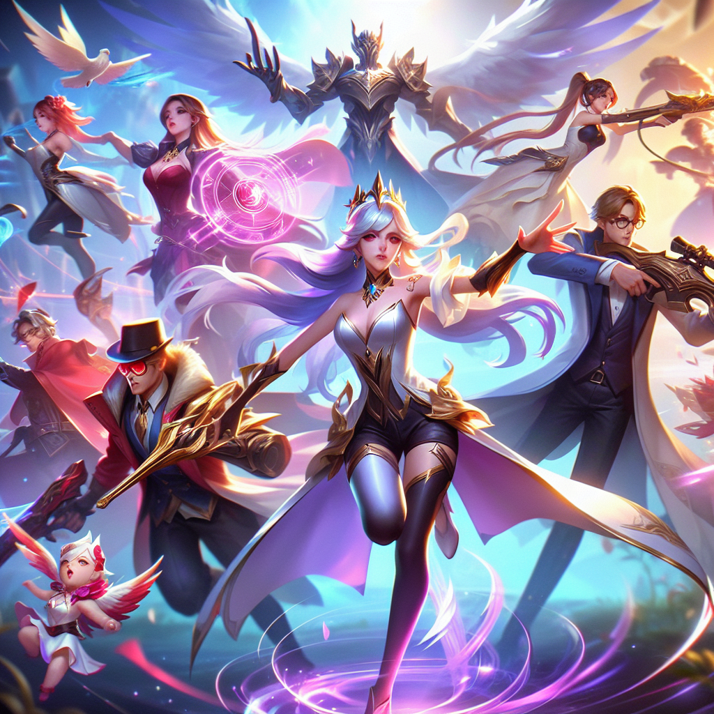 wallpaper gambar hero mobile legend terbaru