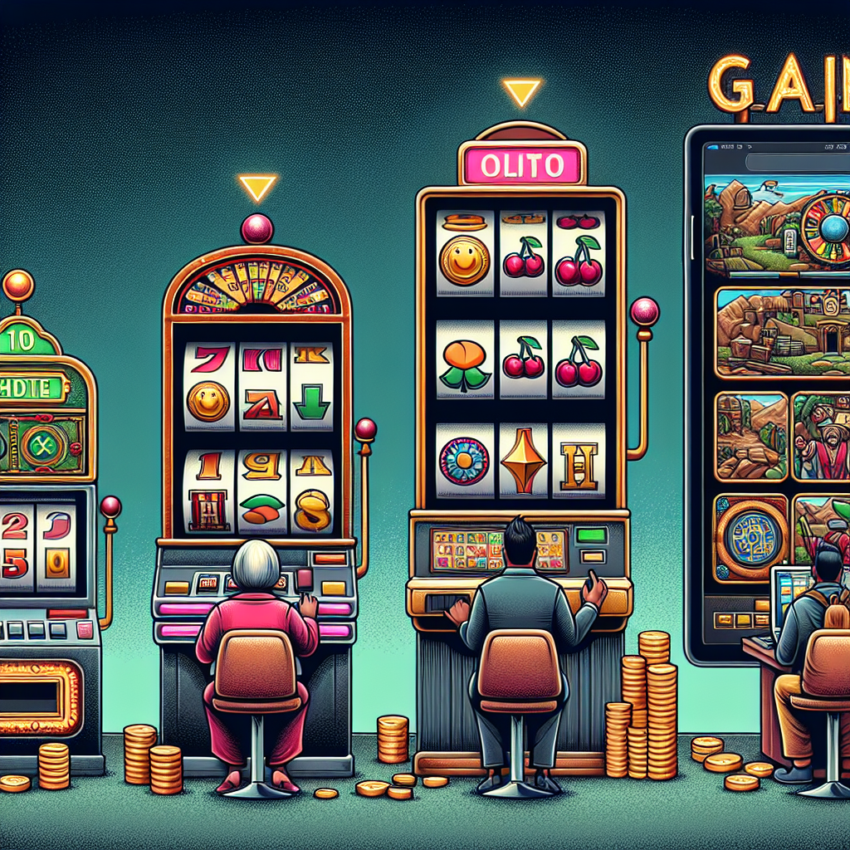 The Evolution of Slot Games: From Classic Reels to Online Adventures